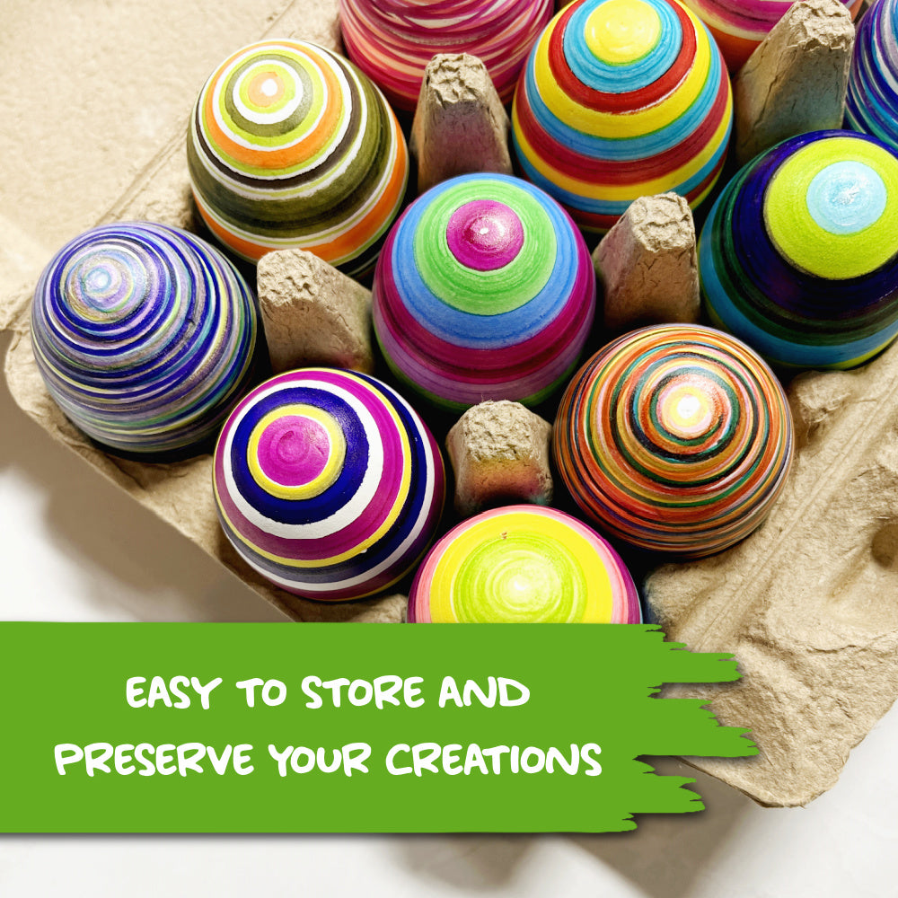 Eggmazing Wooden Eggs