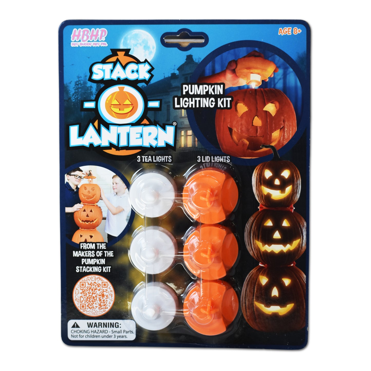 Stack-O-Lantern Lid Lights