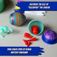 Glow in the Dark Dino Mystery Eggs 6pk