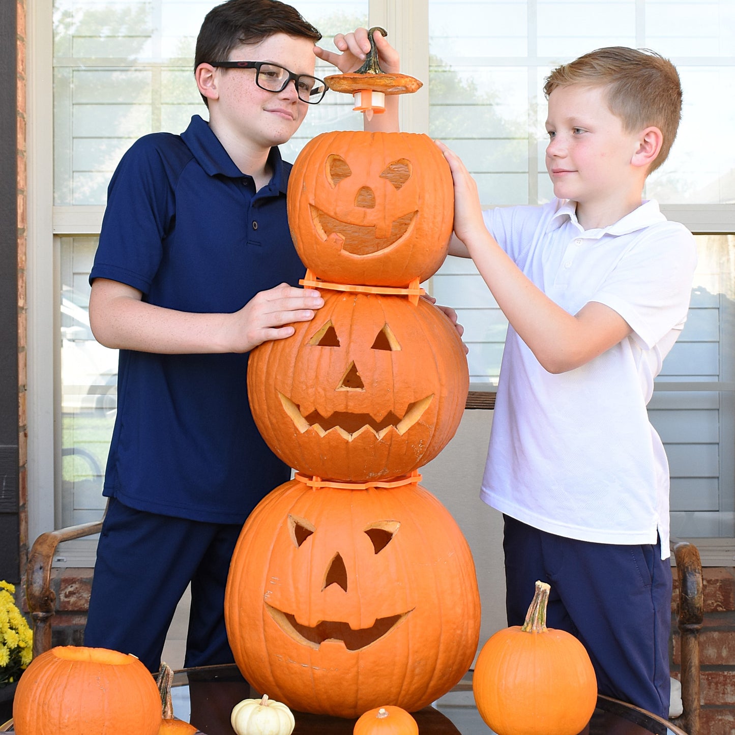 The Stack-O-Lantern Pumpkin Stacking Kit