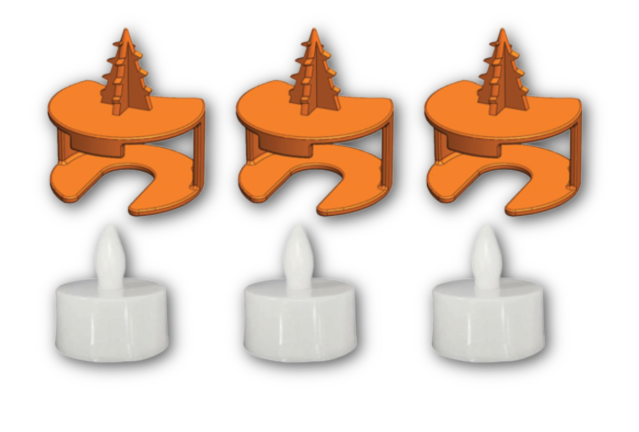 Stack-O-Lantern Lid Lights