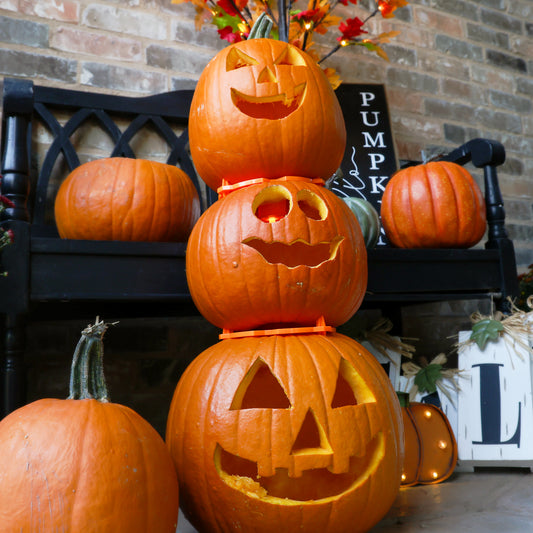 The Stack-O-Lantern Pumpkin Stacking Kit