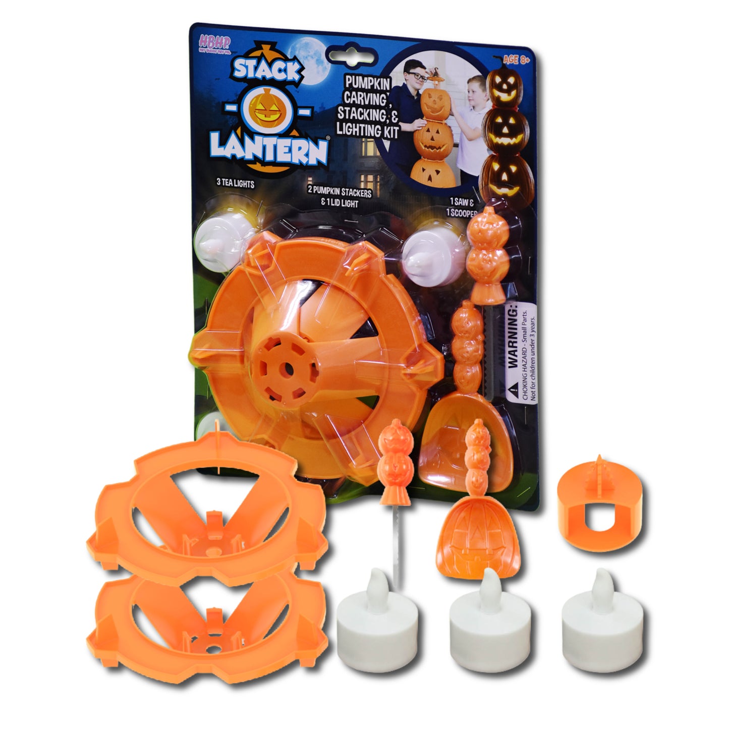 The Stack-O-Lantern Pumpkin Stacking Kit