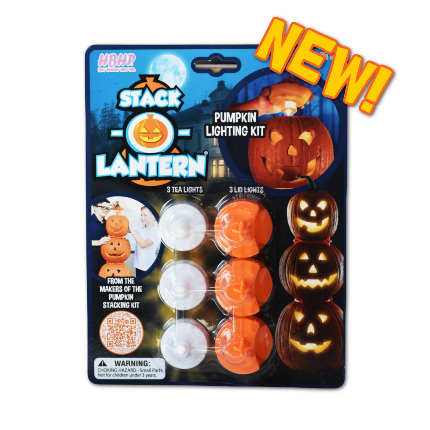 Stack-O-Lantern Lid Lights